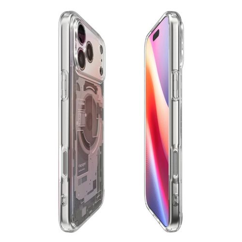 SPIGEN Ultra Hybrid Mag MagSafe iPhone 17 Pro Max készülékhez tok ZERO ONE Natural Titanium