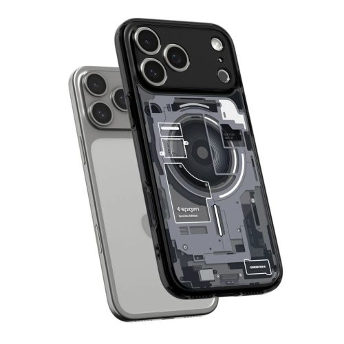 SPIGEN ULTRA HYBRID MAG MAGSAFE iPhone 17 Pro Max Zero One tok készülékhez fekete