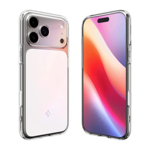 SPIGEN ULTRA HYBRID "T" MAG MAGSAFE iPhone 17 Pro Max készülékhez tok – fényes fehér