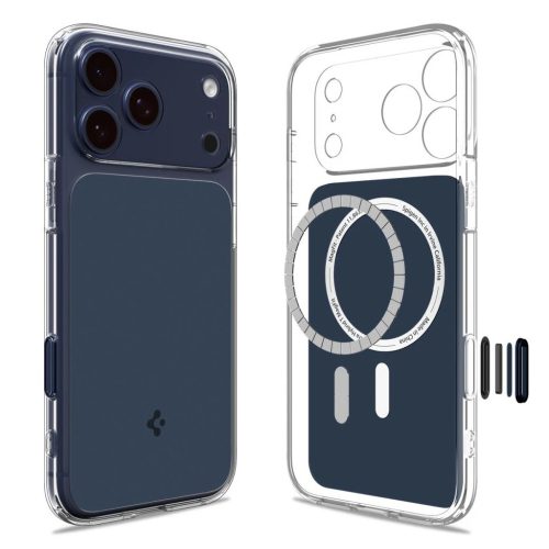 SPIGEN ULTRA HYBRID "T" MAG MAGSAFE iPhone 17 Pro Max készülékhez tok matt kék