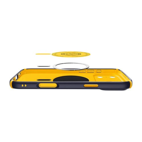 SPIGEN NANO POP HYBRID MAG MAGSAFE iPhone 17 Pro Max készülékhez tok – áfonya tengerészkék