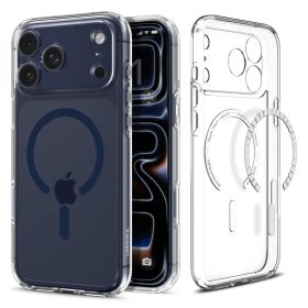   SPIGEN ULTRA HYBRID MAG MAGSAFE iPhone 17 Pro Max tok készülékhez – átlátszó / mélykék