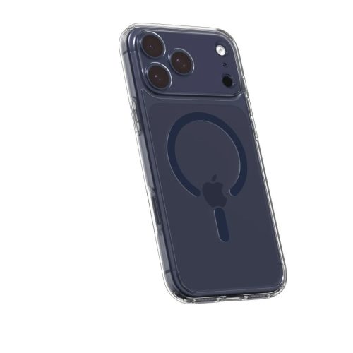 SPIGEN ULTRA HYBRID MAG MAGSAFE iPhone 17 Pro Max tok készülékhez – átlátszó / mélykék