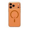 SPIGEN ULTRA HYBRID MAG MAGSAFE iPhone 17 Pro Max készülékhez tok, áttetsző/narancssárga
