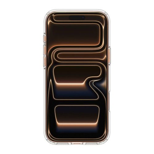 SPIGEN ULTRA HYBRID MAG MAGSAFE iPhone 17 Pro Max készülékhez tok, áttetsző/narancssárga