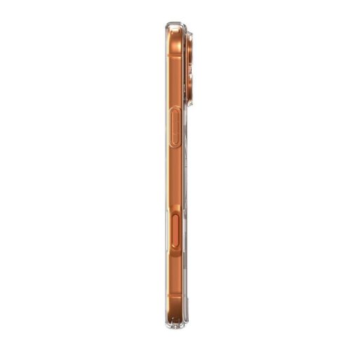 SPIGEN ULTRA HYBRID MAG MAGSAFE iPhone 17 Pro Max készülékhez tok, áttetsző/narancssárga