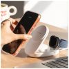 RINGKE QI2.2 25W 3IN1 mágneses MagSafe vezeték nélküli összecsukható töltő fehér