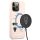 KARL LAGERFELD case for IPHONE 13 Pro KLHMP13LSSKCI (Ikonik Karl and Choupette + MAG) light pink