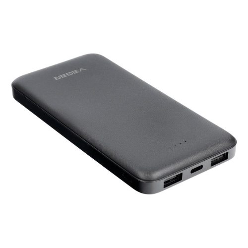 VEGER powerbank 10000 mAh 2A A10 (W1065) fekete