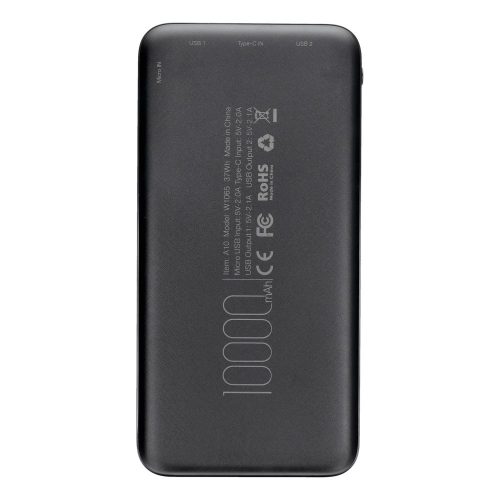 Powerbank Veger A10 (W1065) 2A 10000 mAh black