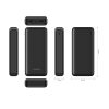 VEGER powerbank 20000 mAh 2A A20 (W2015) fekete