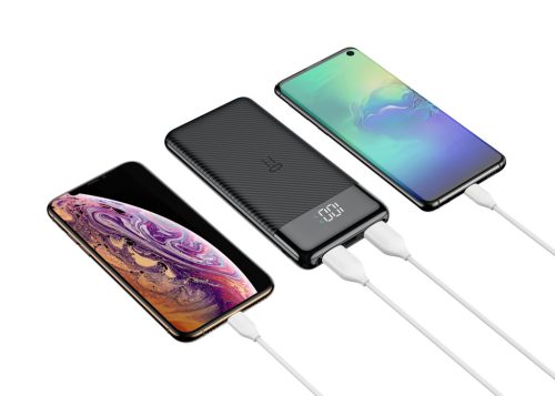 

VEGER powerbank 10000 mAh L11 (W1087) fekete