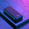 VEGER powerbank 20000 mAh PD QC3.0 2A 20W L20S (VP2039PD / W2039PD) fekete