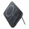 VEGER powerbank 5000 mAh vezeték nélküli töltéssel, kompatibilis a MagSafe PD QC3.0 2A 20W MagOn Kick (V0553P / W0553P) fekete
