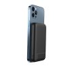 VEGER powerbank 5000 mAh vezeték nélküli töltéssel, kompatibilis a MagSafe PD QC3.0 2A 20W MagOn Kick (V0553P / W0553P) fekete
