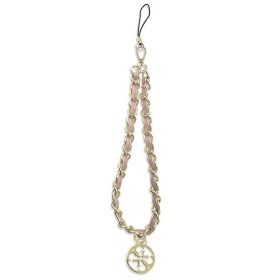 GUESS phone strap GUSTSAS4P (Chain Metal 4G Charm) pink