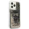 KARL LAGERFELD case for IPHONE 13 Pro KLHCP13LLGGKBK (Glitter Gatsby Ikonik) black