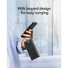 VEGER powerbank 10000 mAh beépített kábelekkel Micro USB / Type C / Lightning C10 (W1116) fekete