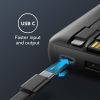 Powerbank Veger C20 (W2047 / W2059) 20000 mAh with built-in Micro-USB cables / Type C / Lightning black