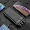 VEGER powerbank 30000 mAh PD QC3.0 3A 20W L30 (W3008PD) fekete
