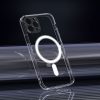 CLEAR MAG COVER tok kameravédelemmel, MagSafe kompatibilis, IPHONE 12 Pro számára, átlátszó