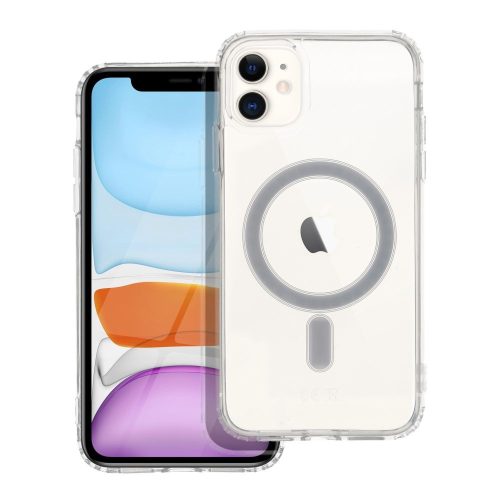 CLEAR MAG COVER tok kompatibilis a MagSafe-fel, IPHONE 11-hez átlátszó