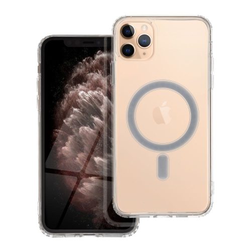 CLEAR MAG COVER tok kompatibilis a MagSafe-fel IPHONE 11 Pro Max készülékhez átlátszó