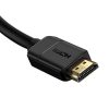 BASEUS kábel HDMI-ről HDMI-re 4K 60Hz 2.0 HD CAKGQ-E01 8 m fekete