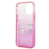 KARL LAGERFELD case for IPHONE 13 Pro KLHCP13LTGKCP (K Choupette Centered) gradpink