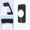 SILICONE MAG COVER tok, kompatibilis a MagSafe-fel, IPHONE 13 Mini-hez fekete