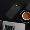SILICONE MAG COVER tok, kompatibilis a MagSafe-fel, IPHONE 13 Mini-hez fekete
