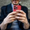 SILICONE MAG COVER tok, kompatibilis a MagSafe-val iPhone 11 Pro piros