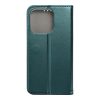 SMART MAGNETO könyv tok IPHONE 14 Pro-hoz, sötétzöld