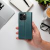 SMART MAGNETO könyvtok IPHONE 14 Pro Max készülékhez sötétzöld színben