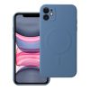 SILICONE MAG COVER tok kompatibilis a MagSafe-fel, IPHONE 11-hez, kék