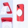 SILICONE MAG COVER tok kompatibilis a MagSafe-fel IPHONE 11 Pro Max készülékhez, piros