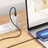 HOCO kábel USB A - Lightning 2,4A X83 1 m fekete