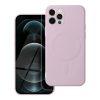 SILICONE MAG COVER tok kompatibilis a MagSafe-fel IPHONE 12 Pro rózsaszín