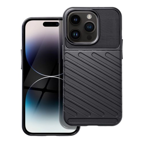 THUNDER tok IPHONE 14 Pro-hoz fekete