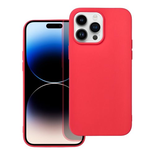 SOFT tok IPHONE 14 Pro Max piros színben