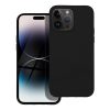 SILICONE tok IPHONE 14 Pro Max fekete számára