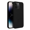 SILICONE tok IPHONE 14 Pro Max fekete számára