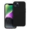 SILICONE tok IPHONE 14-hez fekete