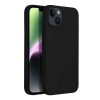 SILICONE tok IPHONE 14-hez fekete
