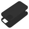 SILICONE tok IPHONE 14-hez fekete