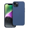 SILICONE tok IPHONE 14-hez kék színben