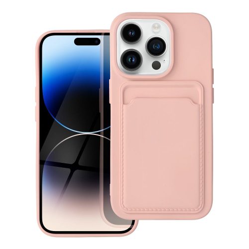 CARD tok IPHONE 14 Pro készülékhez rózsaszín