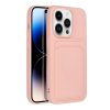 CARD tok IPHONE 14 Pro készülékhez rózsaszín