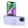 SILICONE RING tok IPHONE 14 Plus-hoz lila