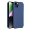 SILICONE tok IPHONE 14 Plus-hoz kék